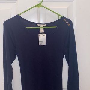 H&M Maternity Dress, Blue, NWT, Small